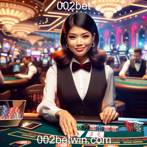 Experiência Imersiva de Cassino Ao Vivo no 002bet